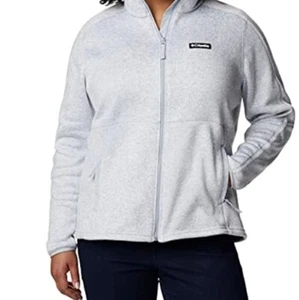 Women’s Columbia Benton Springs Full Zip Fleece Jacket Gray Sweaters Size L - Picture 1 of 7