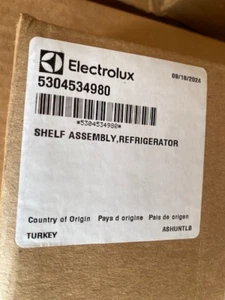 Genuine Electrolux / Frigidaire Refrigerator Shelf Assembly 5304534980 (NEW) - Picture 1 of 1