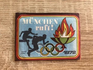 No Panini WIKO Susswaren WURSELEN Munchen Ruft ! 1972 Olympia Olympic Games RARE - Picture 1 of 5