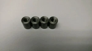 Round Steel Threaded Spacer, 3/4"o.d.x 3/8-16" id x 1" long (pk of 4) Item #63 - Picture 1 of 1
