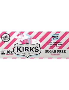Kirks Sugar Free Creaming Soda 375m x 20 - Picture 1 of 1