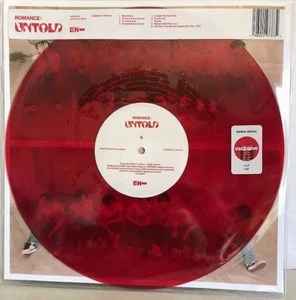Enhypen~2nd Full Album Romance: Untold Exclusive Red Vinyl - LP - NEW/SEALED - Picture 1 of 3