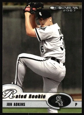 2003 Donruss Jon Adkins #44 Chicago White Sox - Image 1 of 2