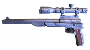 Vintage ACTION MAN Long Barrel And Scope Pistol For 12” Figure  - Picture 1 of 2