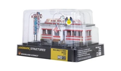 Woodland Scenics 5066 | Miss Molly's Diner | HO Scale - Image 1 of 4