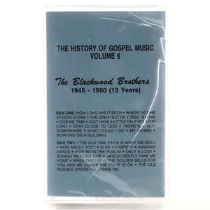 The History of Gospel Music Vol. 6 Blackwood Brothers 1945-60 Cassette Tape NEW - Picture 1 of 8