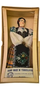 Vintage 1940 Jugoexport handgefertigte Jugoslawienpuppe - Bild 1 von 6