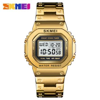 Reloj de pulsera SKMEI 3ATM impermeable deportivo para hombre famoso LED digital para hombre Reino Unido Foto 1 de 4