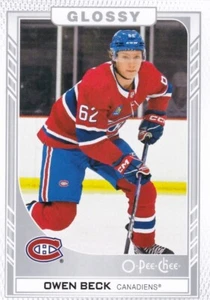 2023-24 Upper Deck Series 2  O-Pee-Chee Glossy #R-29 OWEN BECK -MONTREAL - Picture 1 of 1