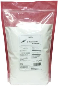 NuSci Bulk L-Arginin HCl reines Pulver 5,0 lb (2270g) USP besserer Geschmack - Bild 1 von 4