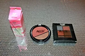 AMUSE FOUNDATION STICK FK8029-8+LUSTURE METAL 9630 &BLUSH 3086 LOTOF 3 BOXED/NEW - Picture 1 of 2