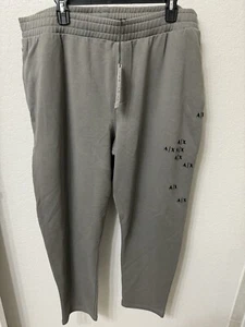 Pantalones de chándal para hombre Armani Exchange 6LZPAS gris con logotipo talla XXL NUEVOS CON ETIQUETAS PRECIO DE VENTA SUGERIDO POR EL FABRICANTE 140 $ - Imagen 1 de 6