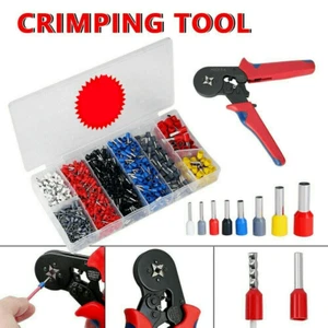 1200Pcs Terminal Wire Connectors Assorted Electrical Set Insulated Crimp Kit - Picture 1 of 11