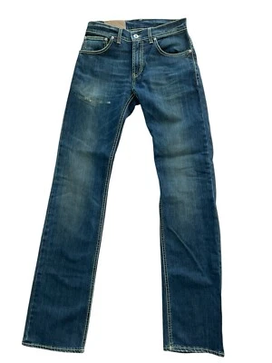 NWT DONDUP JEANS UP064 050U Skinny Mid Rise Sydney Wash Italy 30X34.5 Logo $195 - Image 1 of 4