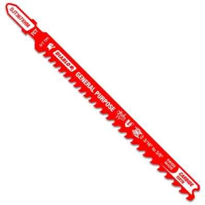 Diablo Tools DJT367XHM 5-1/4" 5/7 TPI Carbide T-Shank Jig Saw Blade, Gen Purpose - Picture 1 of 2