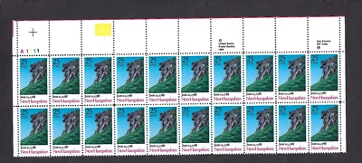 US Scott# 2344 1988 25c New Hampshire P#A1111 UL +Zip+CC VF MNH - Image 1 of 2