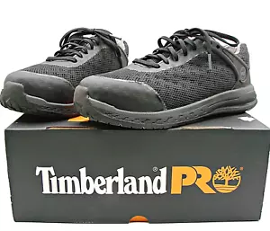 Timberland Work Shoes Women 8.5 PRO Anti-Fatigue Drivetrain Composite Toe Black - Picture 1 of 12