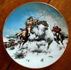 The Hamilton Collection Big Medicine Numbered Plate Hunting Bison 1993 USA Made