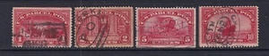 United States Used Stamps Sc#Q1-Q2,Q5-Q6 - Picture 1 of 1