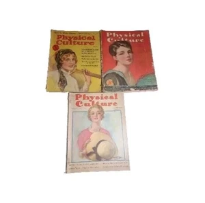 1920s MAGAZINES PHYSICAL CULTURE X3 USED (D&G) - Picture 1 of 10