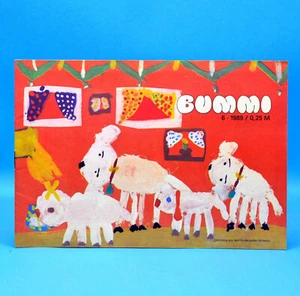 DDR Bummi 6/1989 Kinderzeitschrift 2. Märzheft Geburtstag Kindergarten X - Picture 1 of 1
