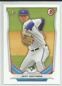 Tarjeta de draft de Jeff Hoffman de los Azulejos de Toronto 2014 Bowman - Imagen 1 de 1
