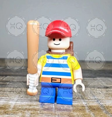 **NUEVO** 100% LEGO Minifigura Videojuego Ness EarthBound Super Smash Bros Foto 1 de 4