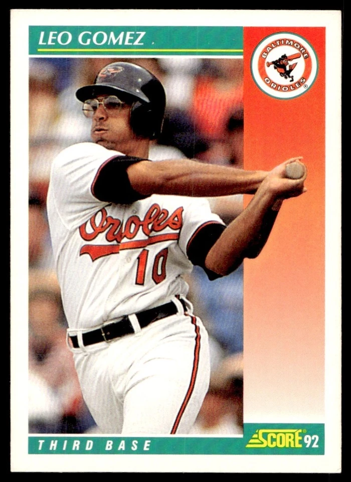 1992 Score Leo Gomez Baltimore Orioles #240 - Image 1 of 2