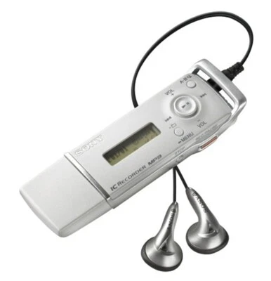 Sony ICD-U60 (512 MB, 251 Hours) Handheld Digital Voice Recorder - Image 1 of 3