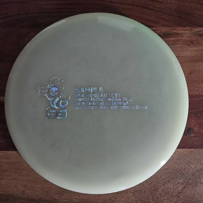 Discraft - Mega Glo Buzzz SS SAMPLE 1 Of 500 - 175g - Silver Foil*** - Image 1 of 2