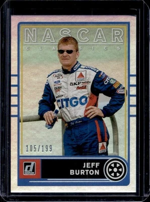 2021 Donruss Jeff Burton Classics Holographic #105/199 - Image 1 of 2