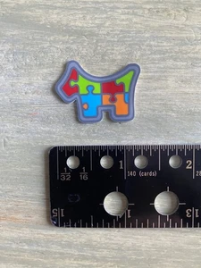 Scotty Cameron Putters Puzzle Pieces Patchwork Scotty Dog Sticker Decal Small - Picture 1 of 2