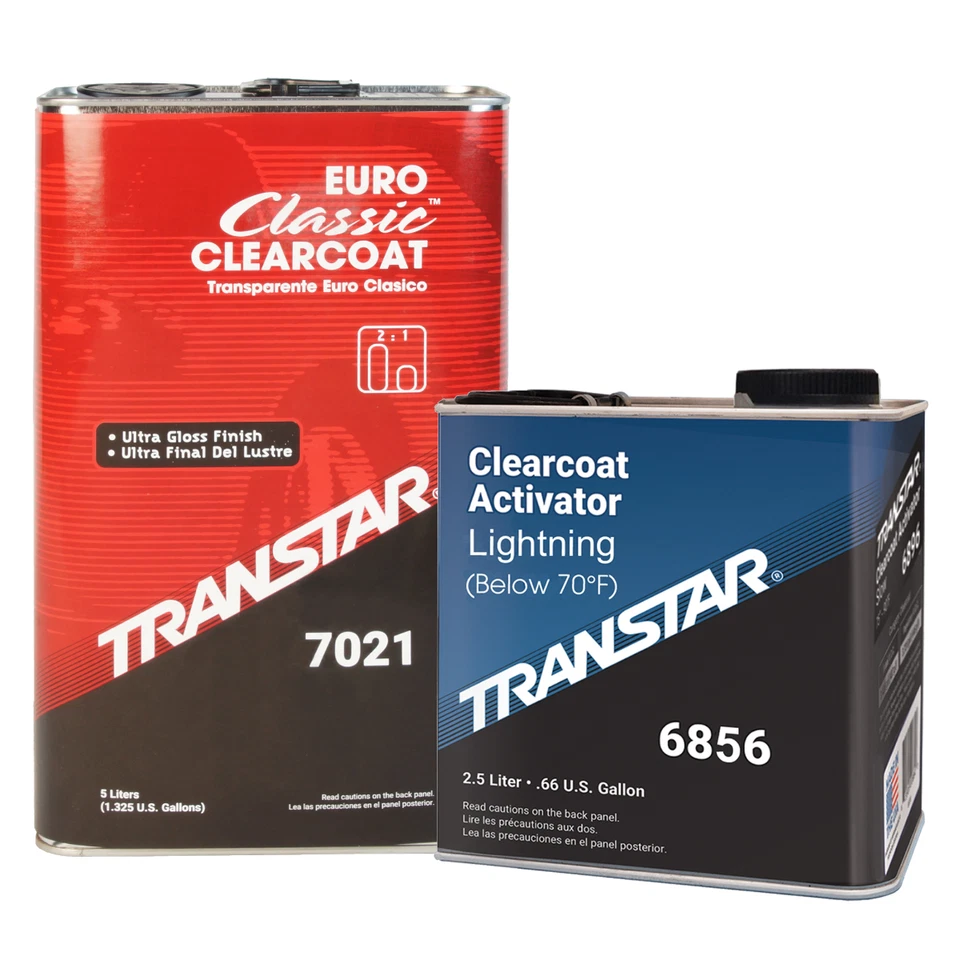 Transtar 7021 EURO Classic Clearcoat Kit w/ Fast Activator (5 Liter) - Image 1 of 1