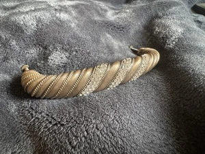 Edgar Berebi 5" (128mm) C.C. Handle Waldorf Handle with Swarovski Crystals in MG - Bild 1 von 5