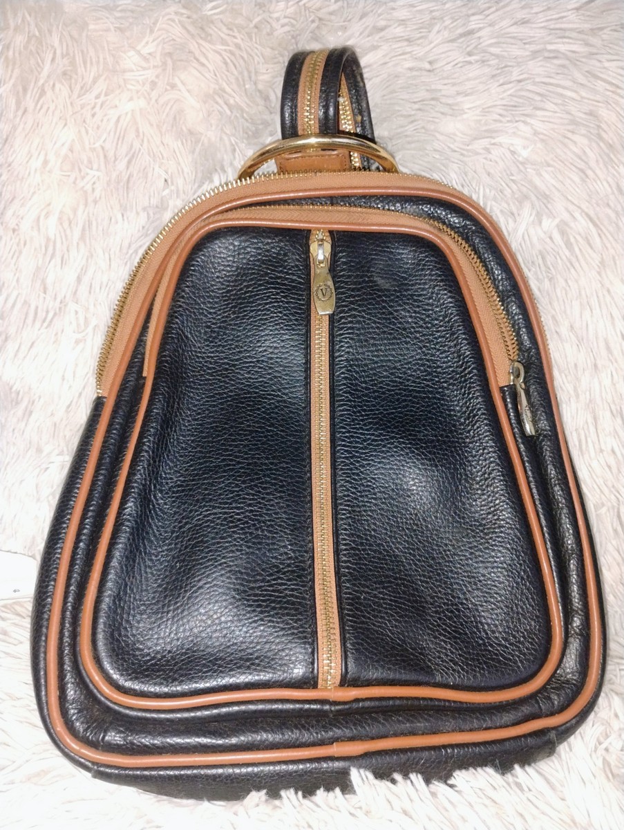 Mochila Mujer Bolso Mochila Verde De Piel Italiana Lavada Marie - Main Image