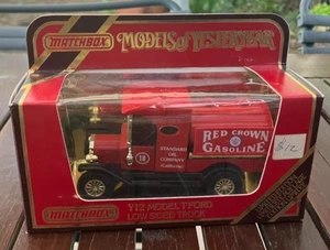 1/43 Matchbox Models of Yesteryear Ford Model T Low Sided Truck Red Crown Y-12 - Picture 1 of 2