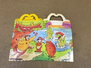 Scatola Happy Meal McDonald's 1987 vintage - Kissyfur - Foto 1 di 4