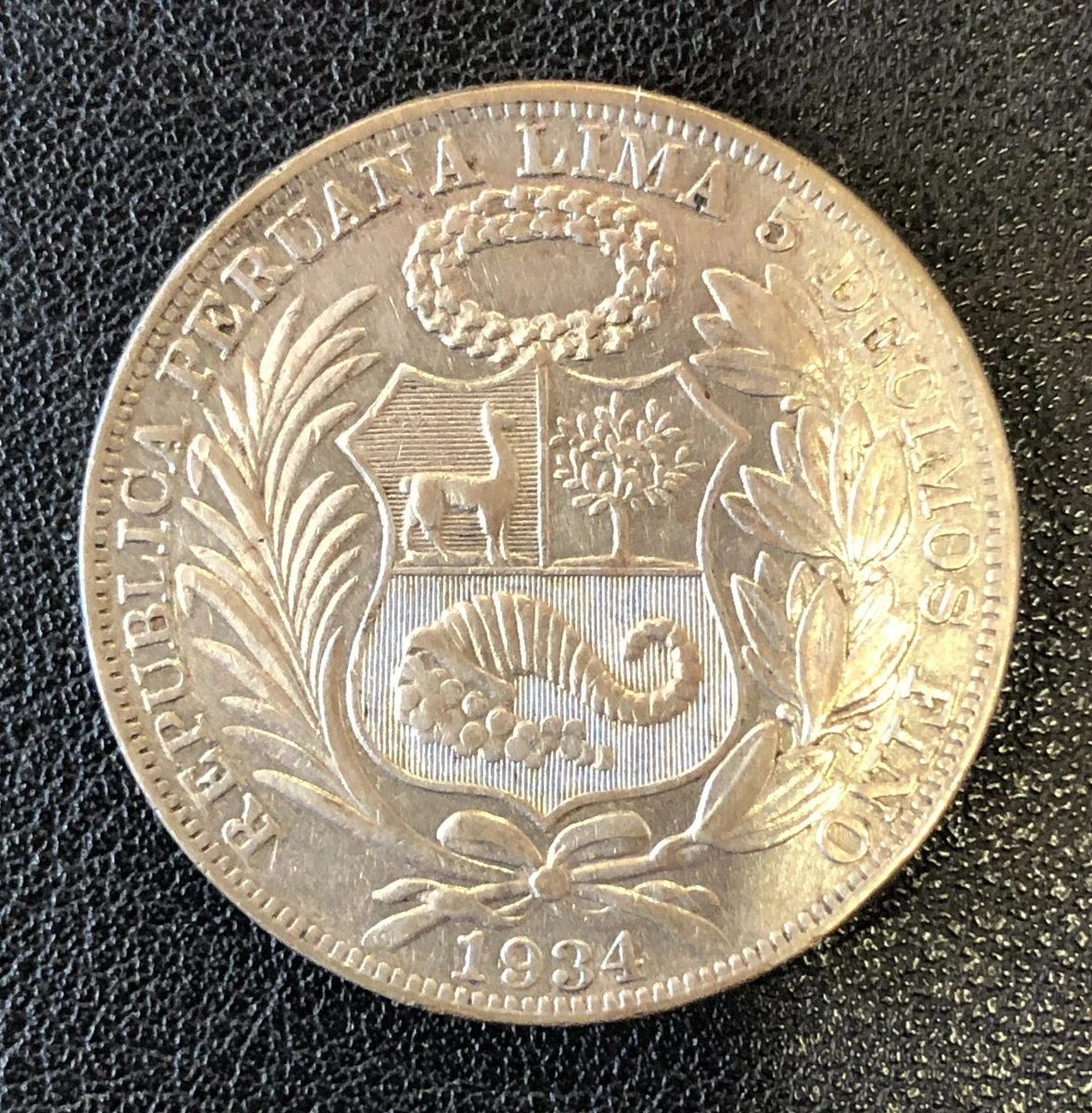 1934 Silver Peruvian Coins for sale | eBay