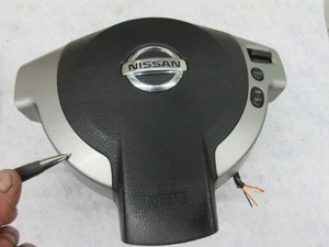 NISSAN ROGUE SV S 2008-2013 ONLY WITH CRUISE Airbag steering wheel LH WIRE CUT - Picture 1 of 8
