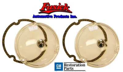 Oldsmobile 88 98 Starfire Super 88 1957 luz de estacionamiento lente emblemas conjunto de juntas Foto 1 de 2