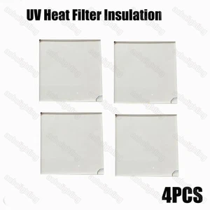 4x 5R7R 200 230 Beam Moving Head UV Heat Filter Insulation Piece 15R17R 330 350w - Picture 1 of 6