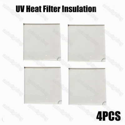 4x 5R7R 200 230 Beam Moving Head UV Heat Filter Insulation Piece 15R17R 330 350w - Image 1 of 4