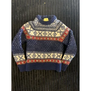 Limited America Boys 100% Wool Sweater – Size Medium, Warm Classic Knit Pullover - Picture 1 of 2
