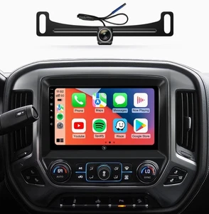 10.2" Car Stereo Radio for Chevy Silverado & GMC Sierra 2014-2018 - Wireless Car - Picture 1 of 10