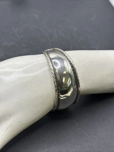 ❤️ Mexico AT Sterling Silber 925 Armreif Armband 20,2 Gramm - Bild 1 von 5