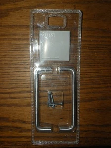 New Ikea Attest Set of 2 Drawer Handles Pull Stainless 5" Centers 900.385.41 - Picture 1 of 9