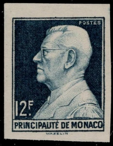 MONACO 235i - Prince Louis II "1949 Slate Green - Imperforate" (pc30714) - Picture 1 of 1