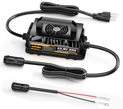 (2025) Suraziki 43.8Volt 25AMP Lithium LiFePO4 Onboard Battery Charger for 36V(3 - Image 1 of 4
