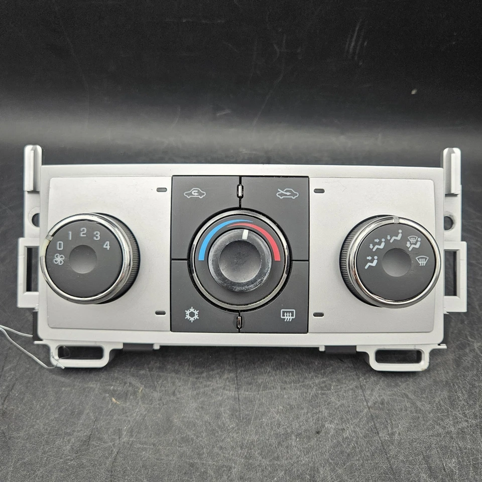 Unidad de interruptor de control climático Chevy Malibu 2008-2012 calefacción aire acondicionado temperatura HVAC Foto 1 de 4