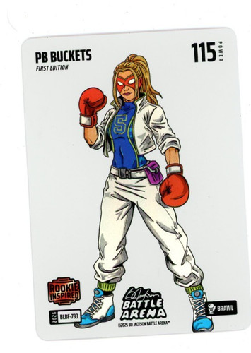 2026 Bo Jackson Battle Arena PB Buckets BLBF-733 Brawl Blizzard Battlefoil